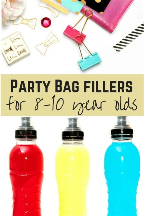 Great party bag fillers for 8 to 9 year old.